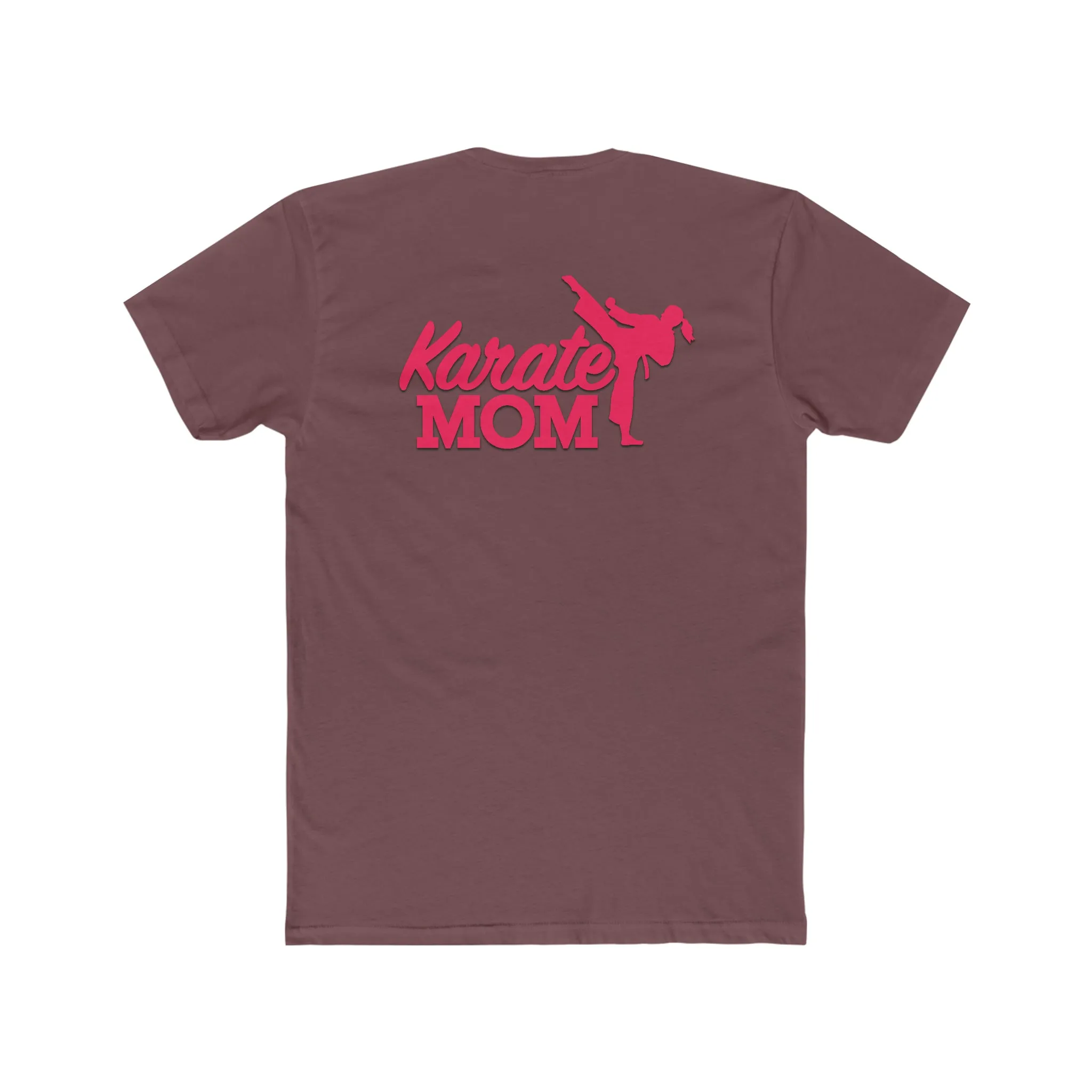 "Karate Mom" Z-Ultimate Cotton Crew Tee