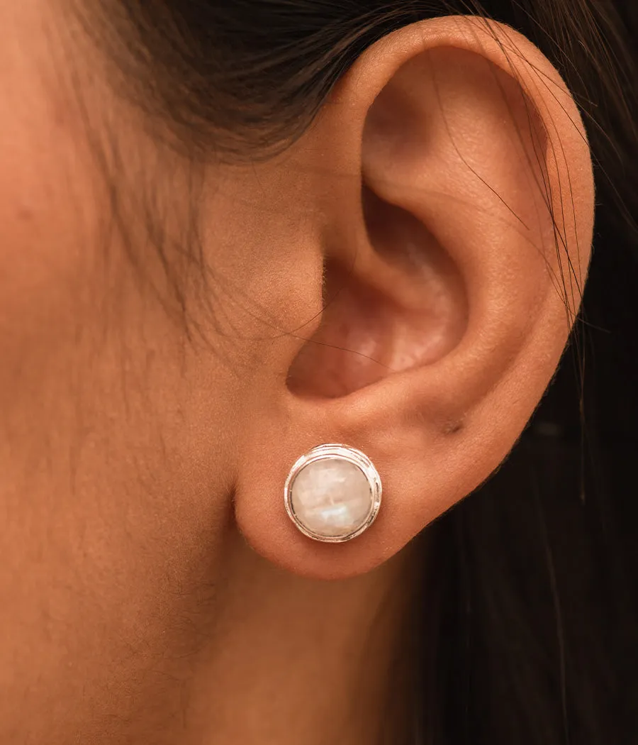 Rainbow Moonstone Tops