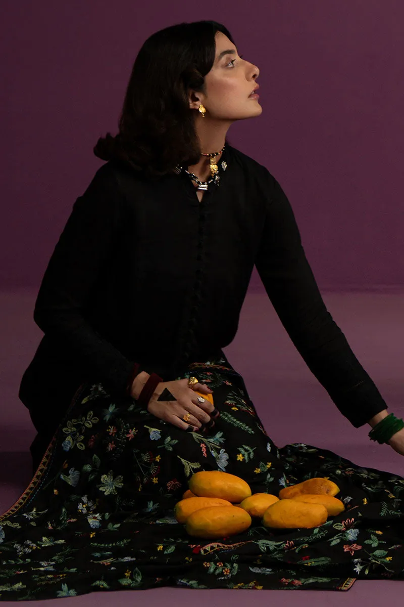 RAVEN HUE-3 PC (SHIRT, TROUSER & DUPATTA)
