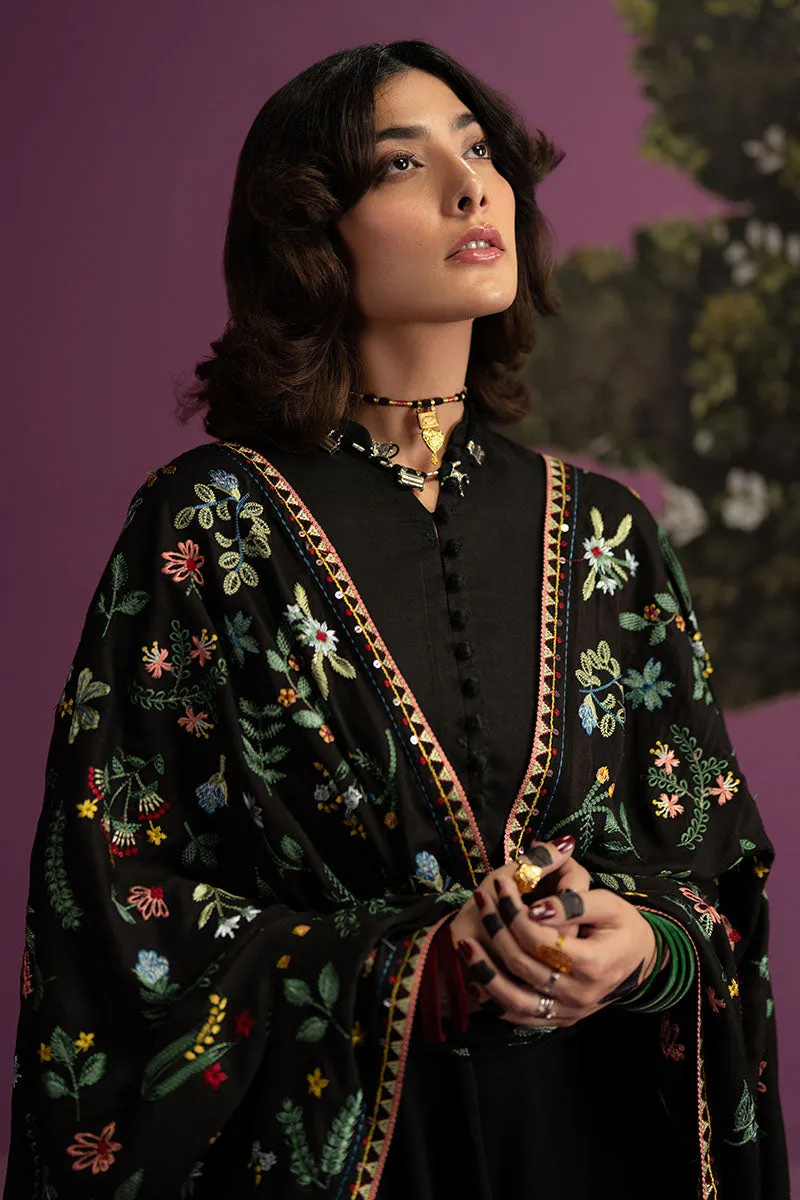 RAVEN HUE-3 PC (SHIRT, TROUSER & DUPATTA)