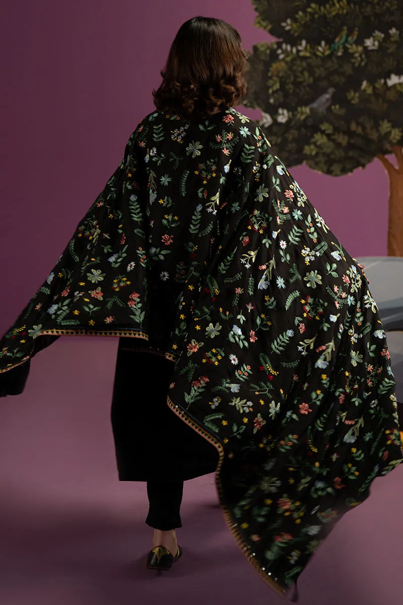 RAVEN HUE-3 PC (SHIRT, TROUSER & DUPATTA)