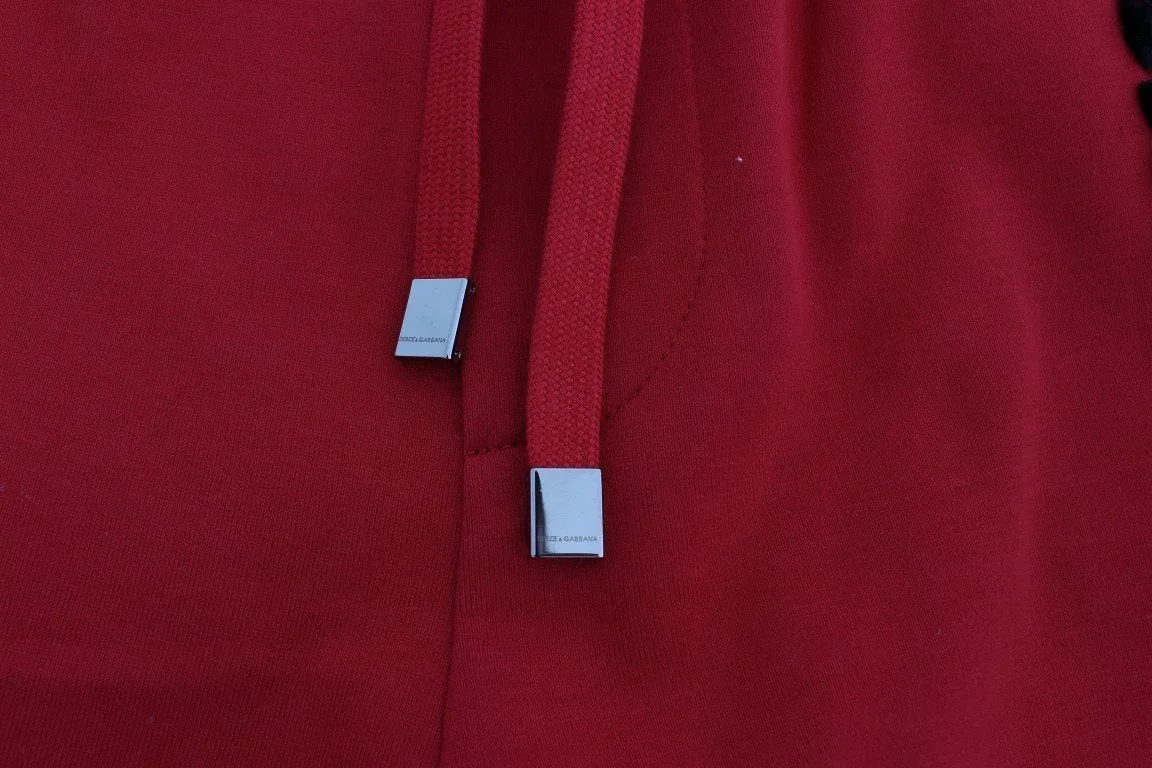Red Black Torero 3/4 Pants Shorts