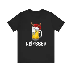 ReinBeer | Deluxe Black Unisex Tee