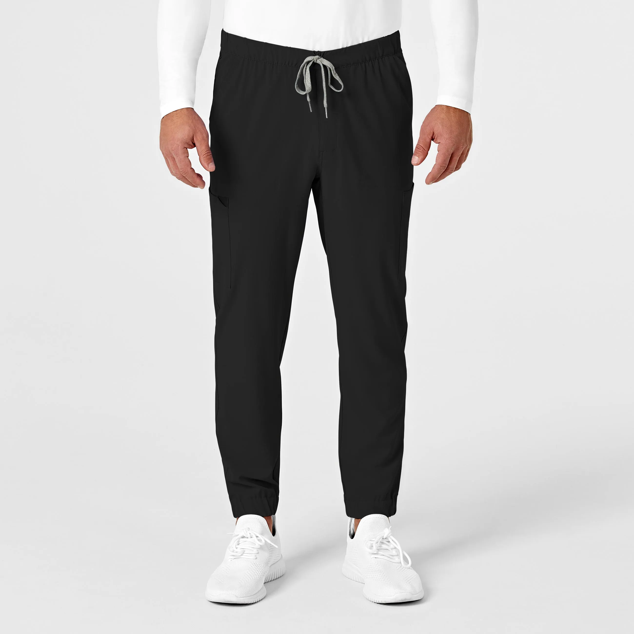 RENEW 5034 Men's Jogger Scrub Pants Black