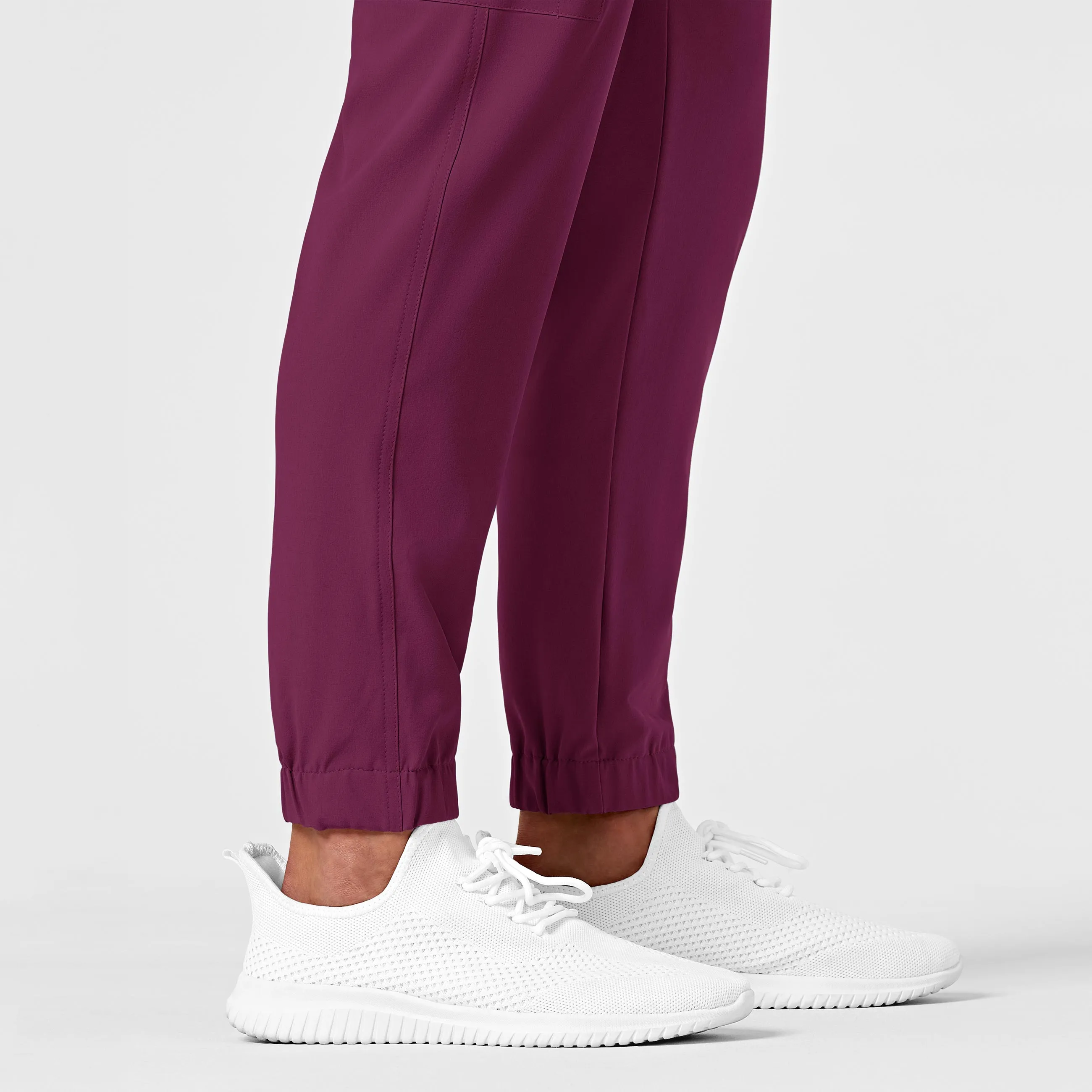 RENEW 5034 Men's Jogger Scrub Pants Wine