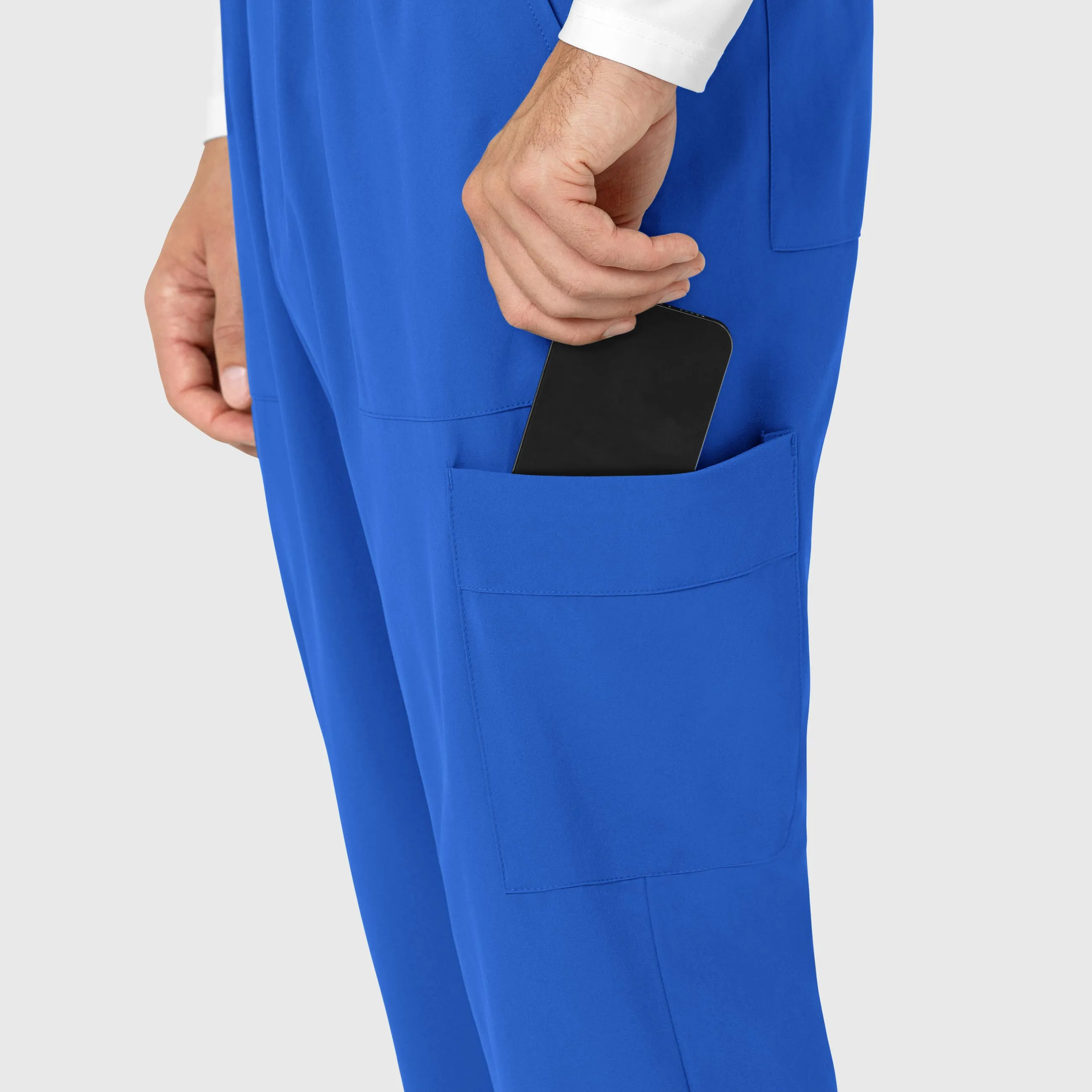 RENEW 5834 Men's Tapered Scrub Pants Royal