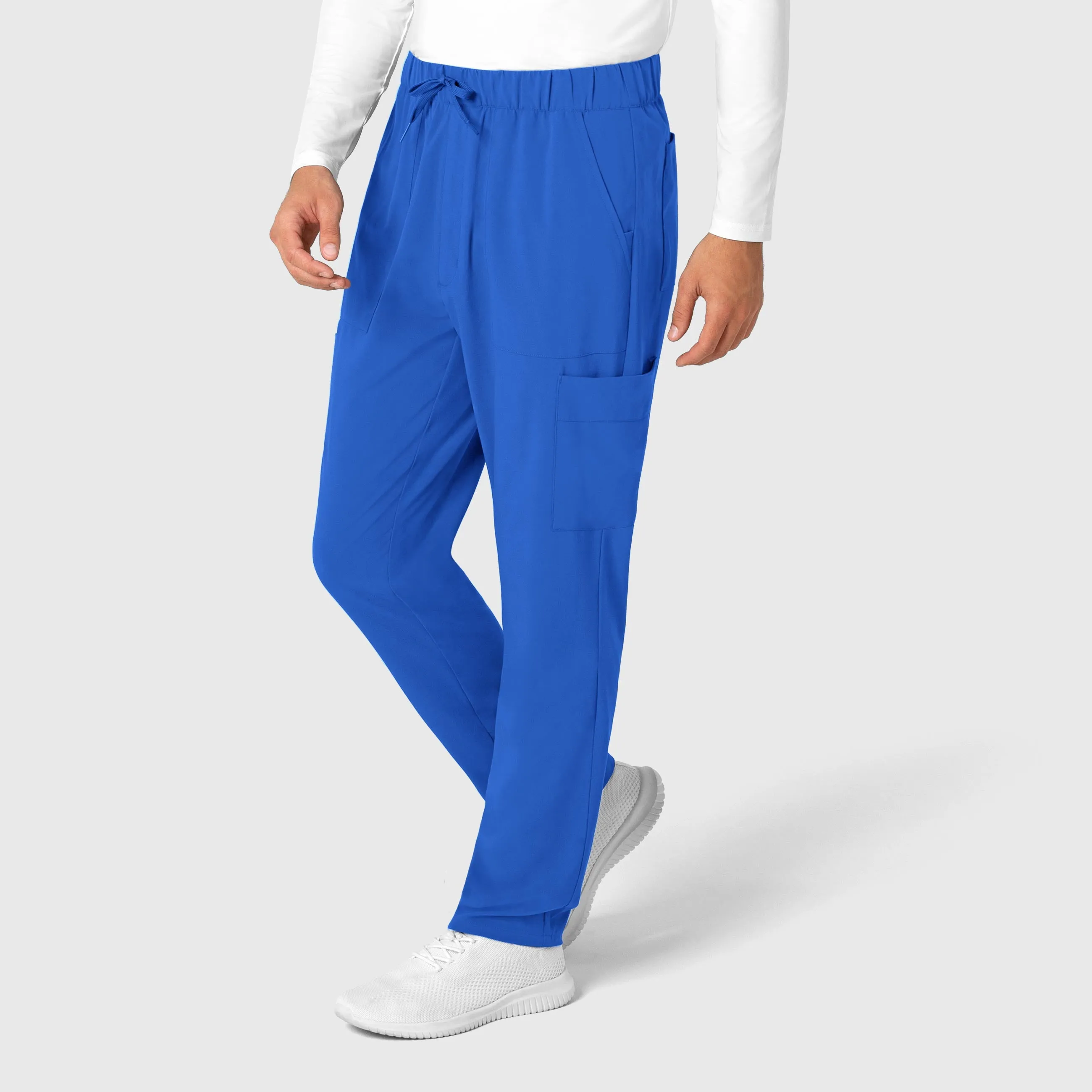 RENEW 5834 Men's Tapered Scrub Pants Royal