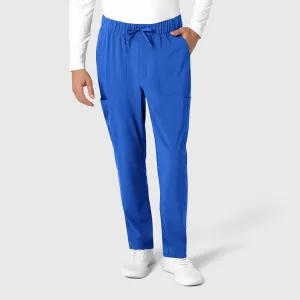 RENEW 5834 Men's Tapered Scrub Pants Royal