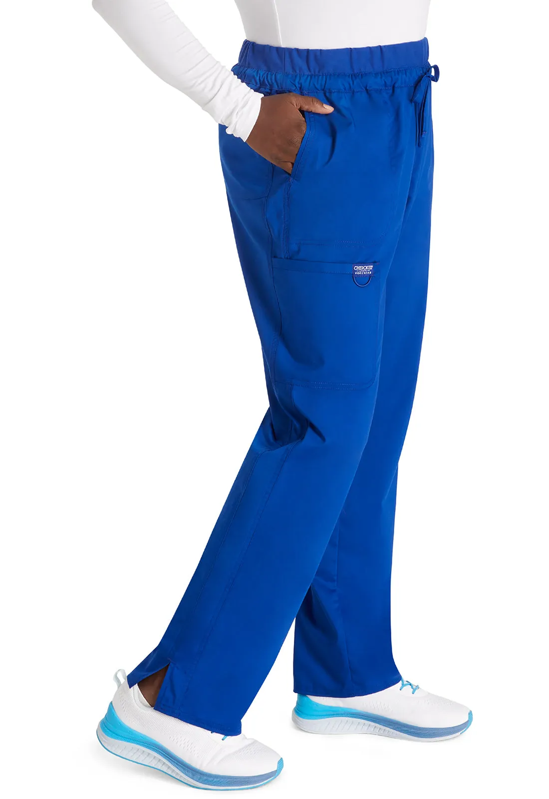 Revolution WW105 Mid Rise Tapered Leg Drawstring Pants Galaxy Blue
