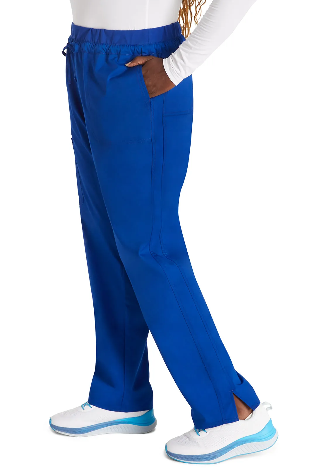 Revolution WW105 Mid Rise Tapered Leg Drawstring Pants Galaxy Blue
