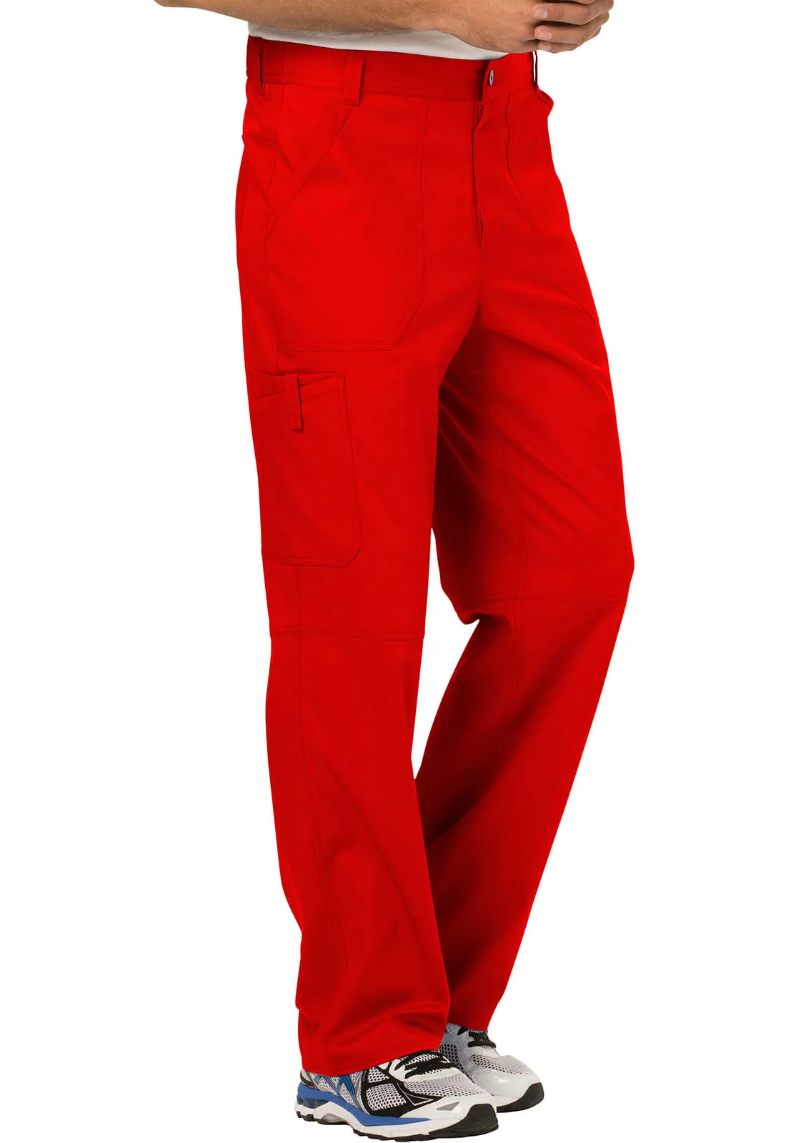 Revolution WW140 Men's Fly Front Pants Red