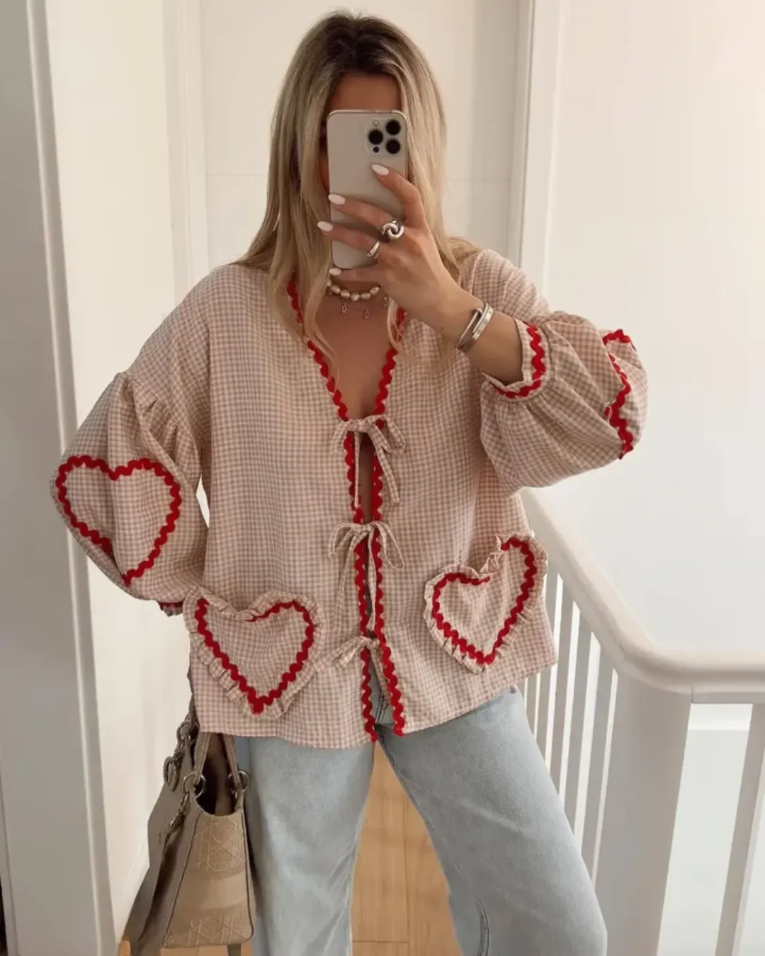 Riley™ - Chic Embroidered Blouses