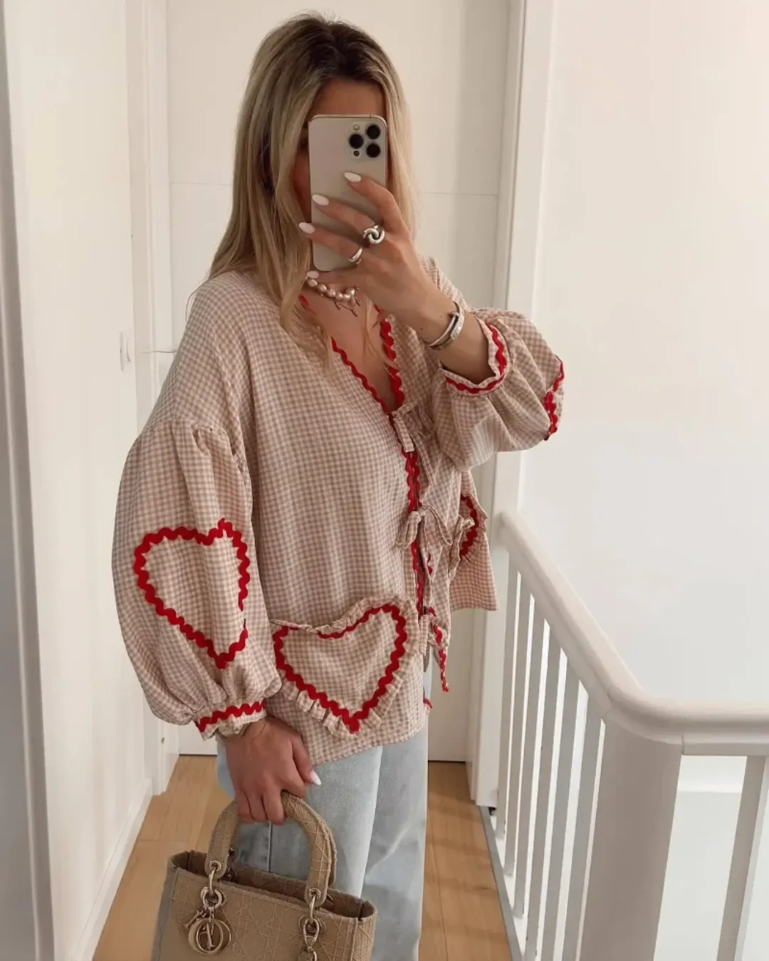 Riley™ - Chic Embroidered Blouses