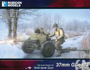 Rubicon Models - M3 37mm AT Gun with Crew
