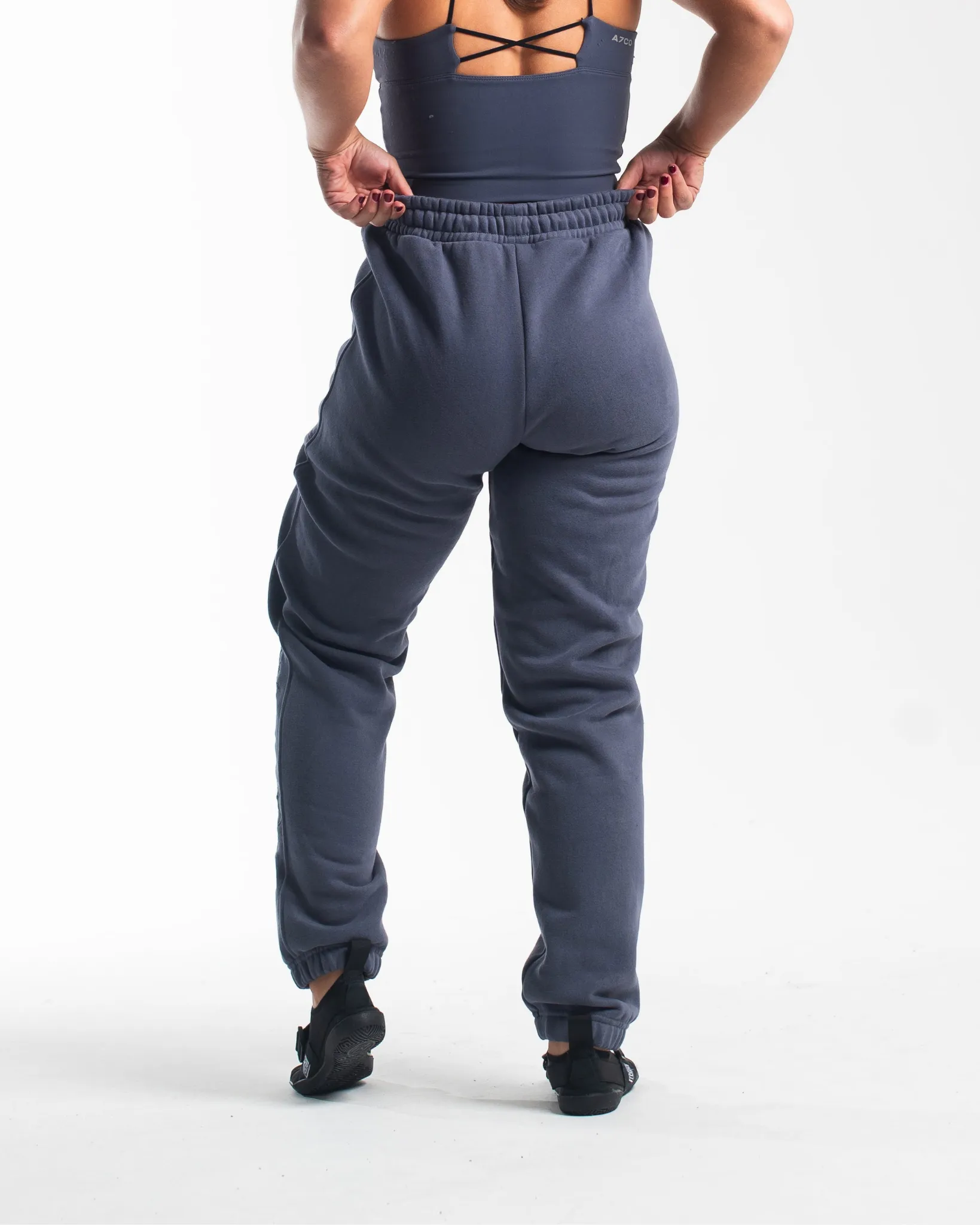 Script Oversized Joggers - Foggy Navy