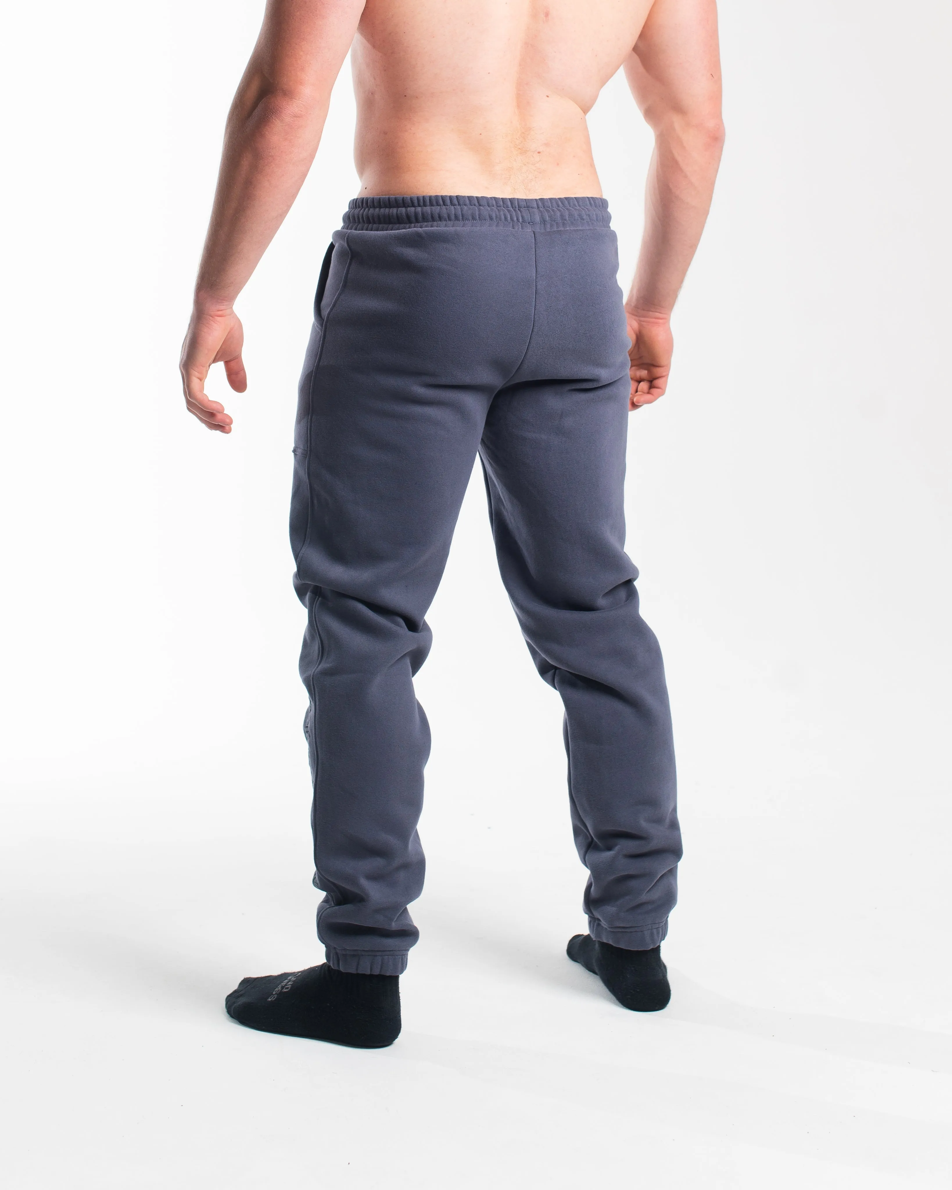 Script Oversized Joggers - Foggy Navy