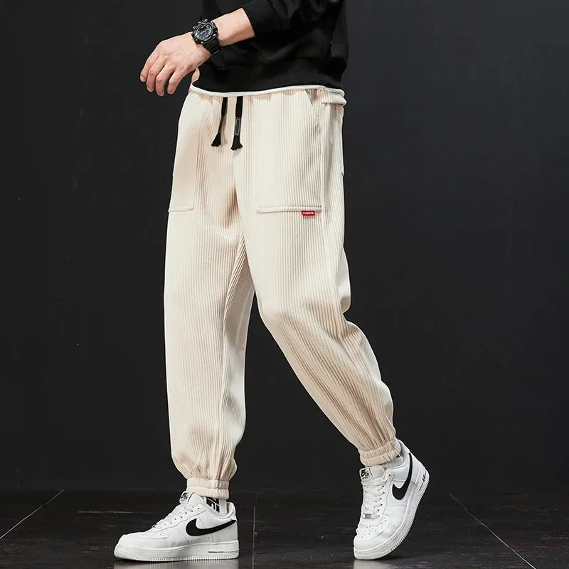 Seoul Wave Corduroy Joggers