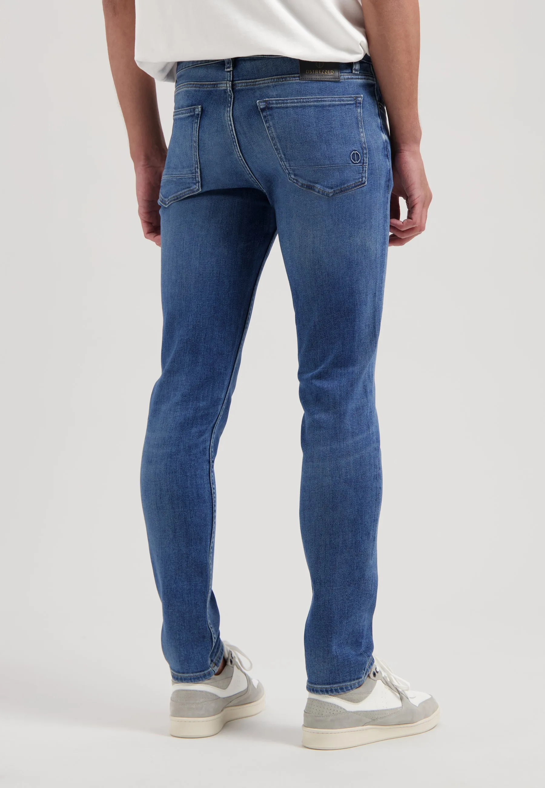 Sir B Tapered Fit Afthentiko Blue