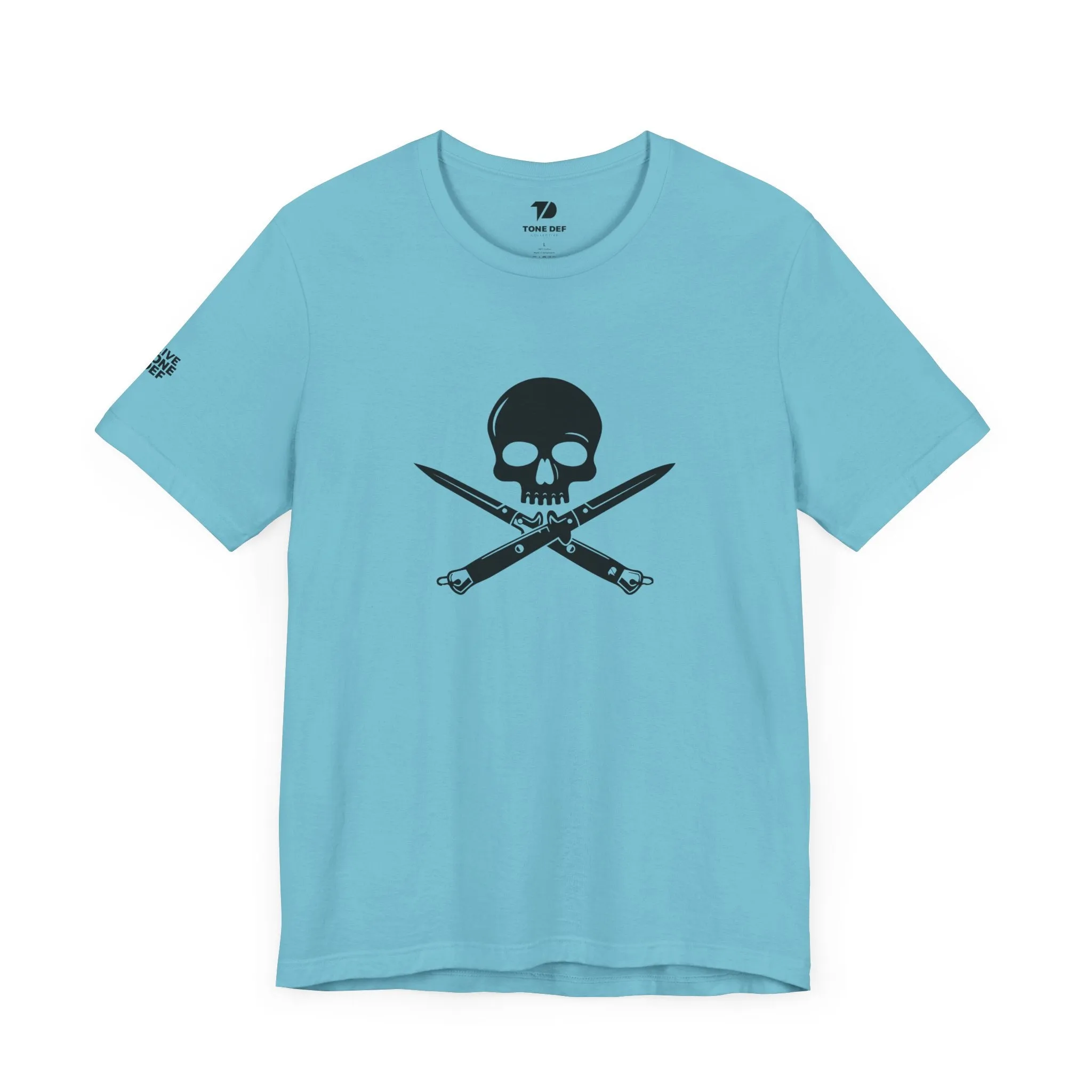 Skull & Switch Blades - Unisex Jersey Short Sleeve Tee