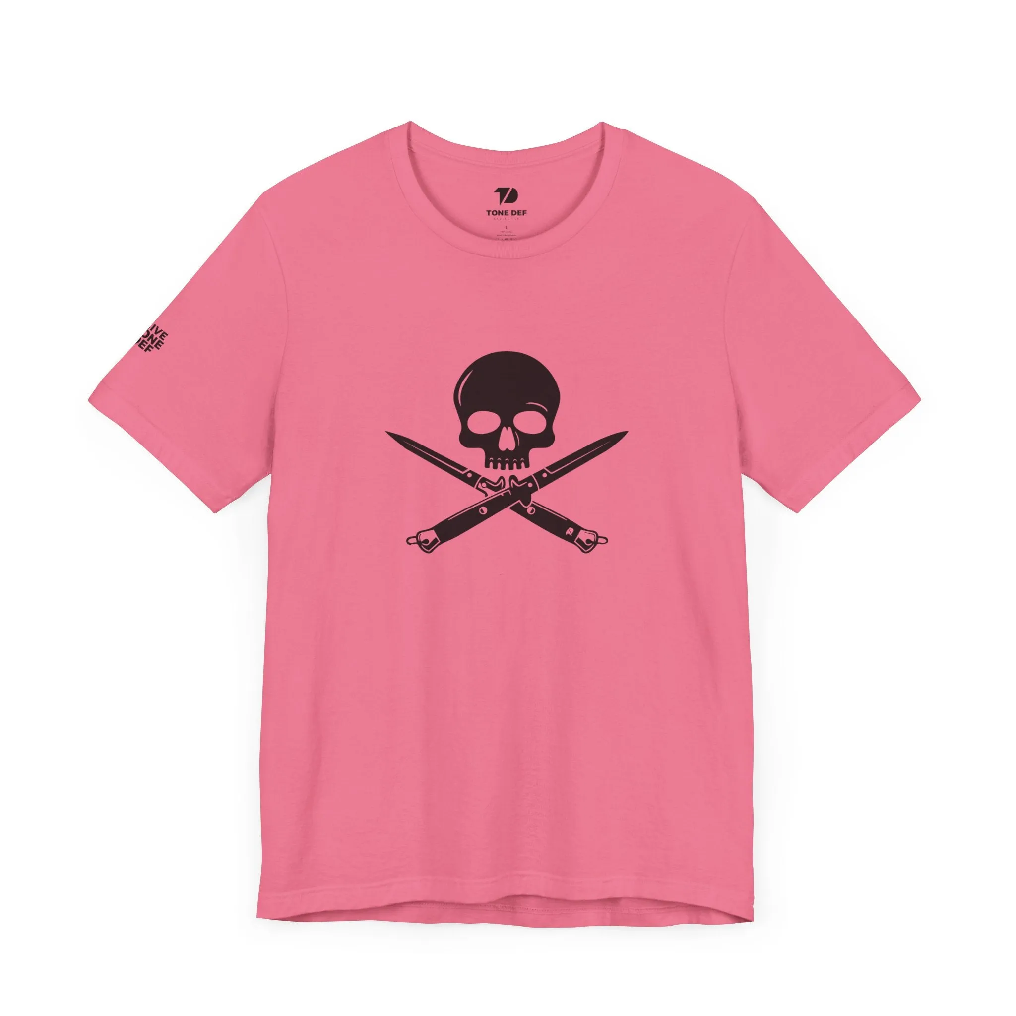 Skull & Switch Blades - Unisex Jersey Short Sleeve Tee