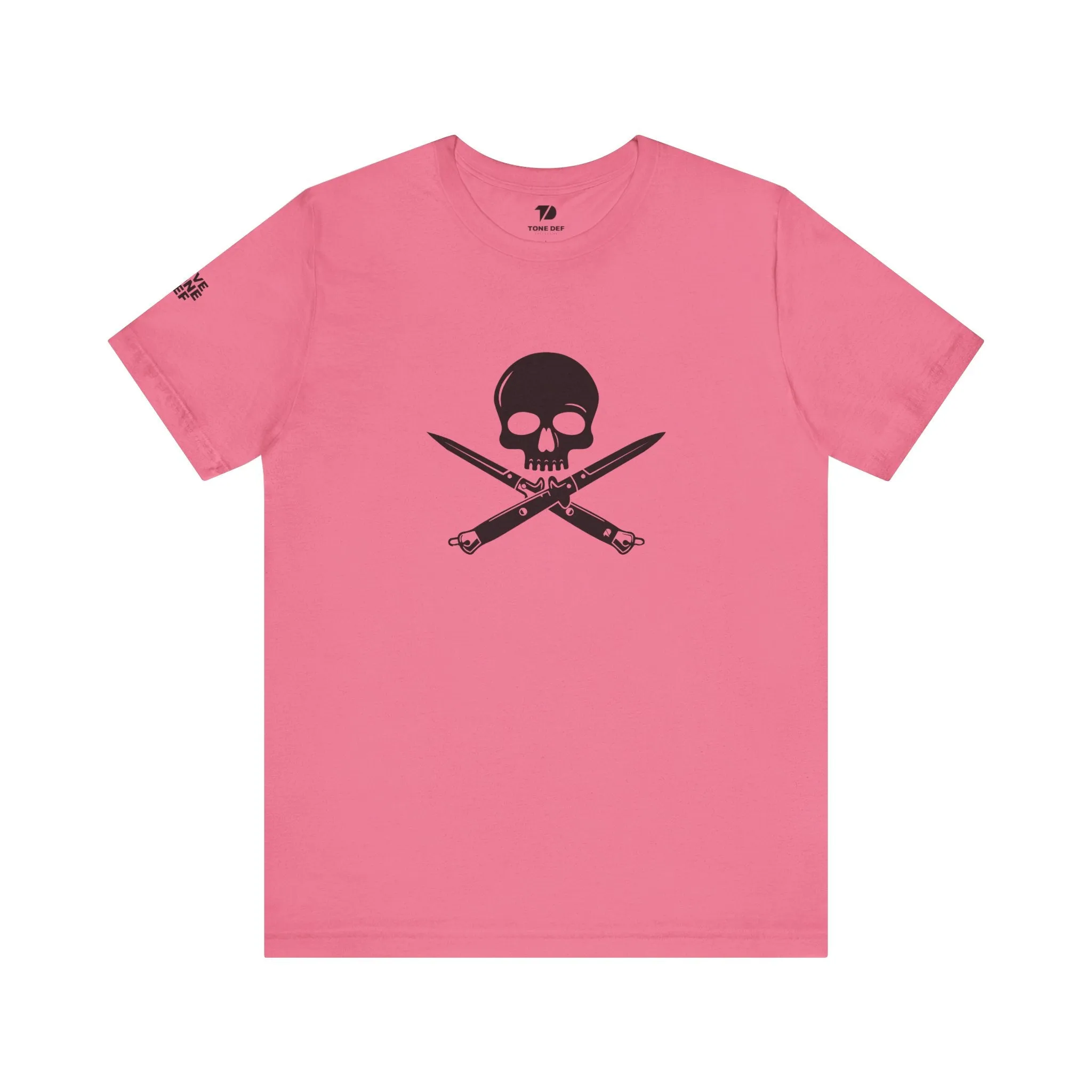 Skull & Switch Blades - Unisex Jersey Short Sleeve Tee