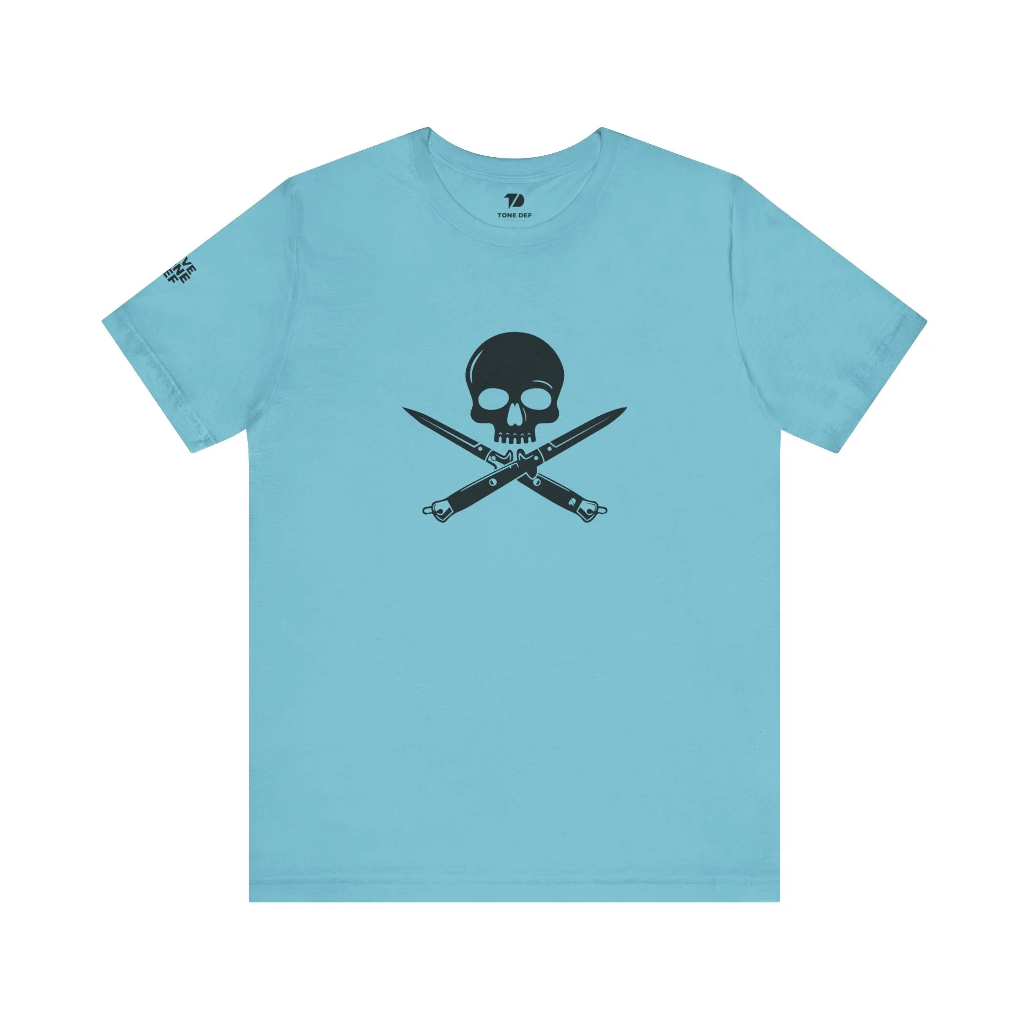 Skull & Switch Blades - Unisex Jersey Short Sleeve Tee
