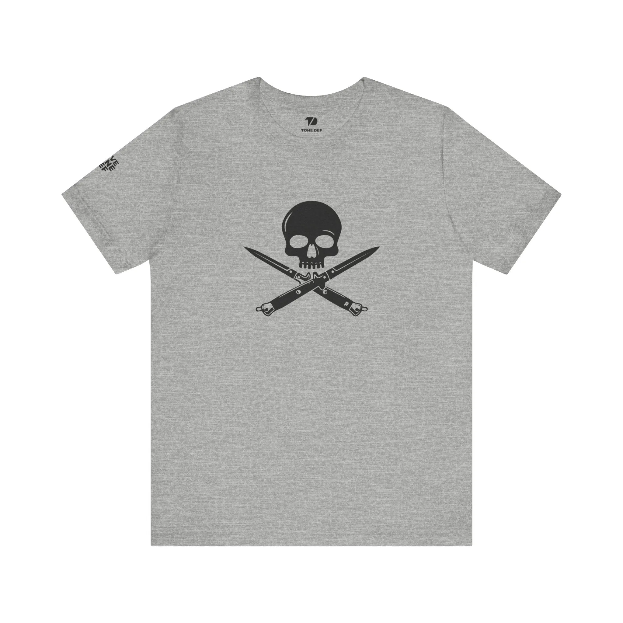 Skull & Switch Blades - Unisex Jersey Short Sleeve Tee