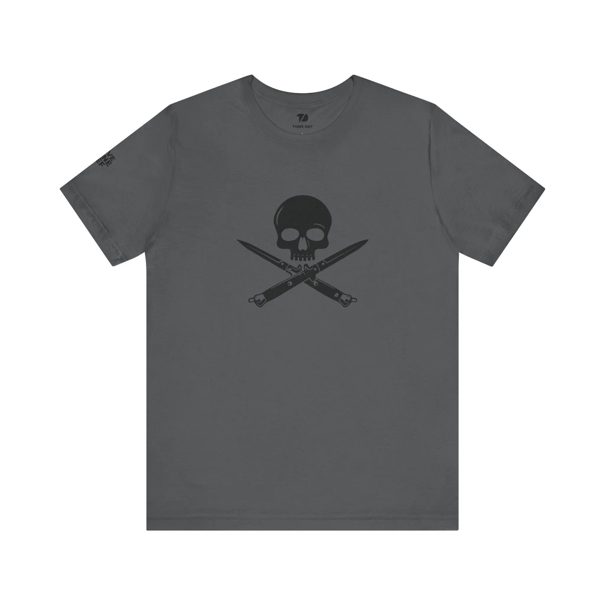 Skull & Switch Blades - Unisex Jersey Short Sleeve Tee