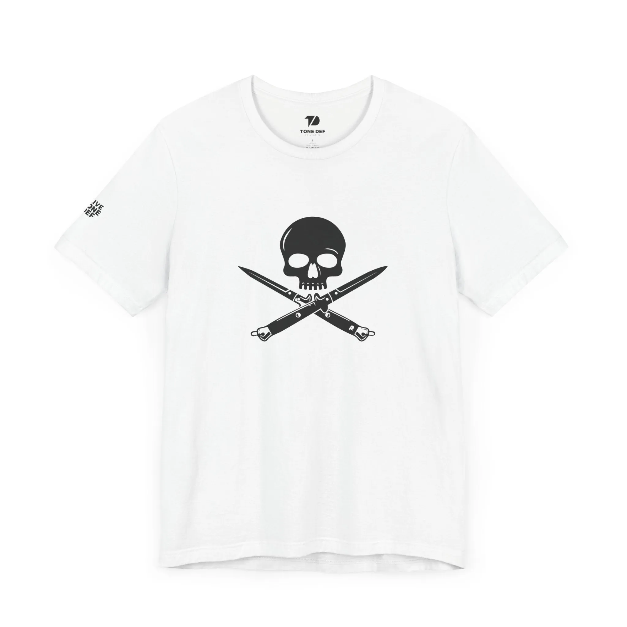Skull & Switch Blades - Unisex Jersey Short Sleeve Tee