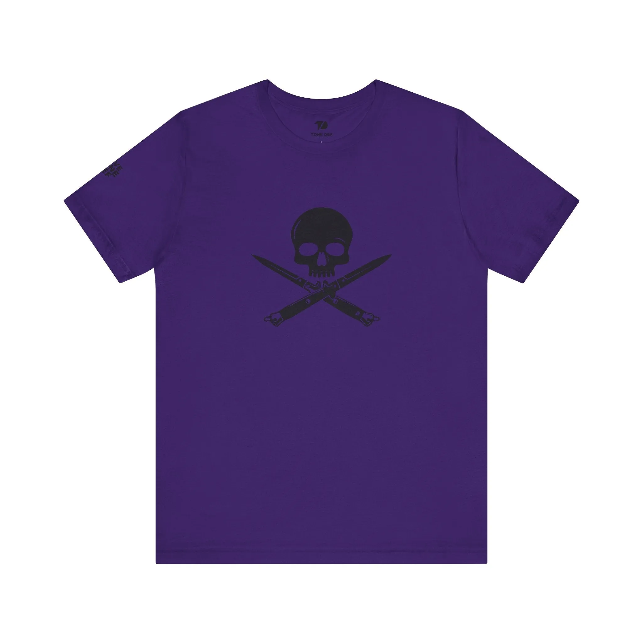 Skull & Switch Blades - Unisex Jersey Short Sleeve Tee