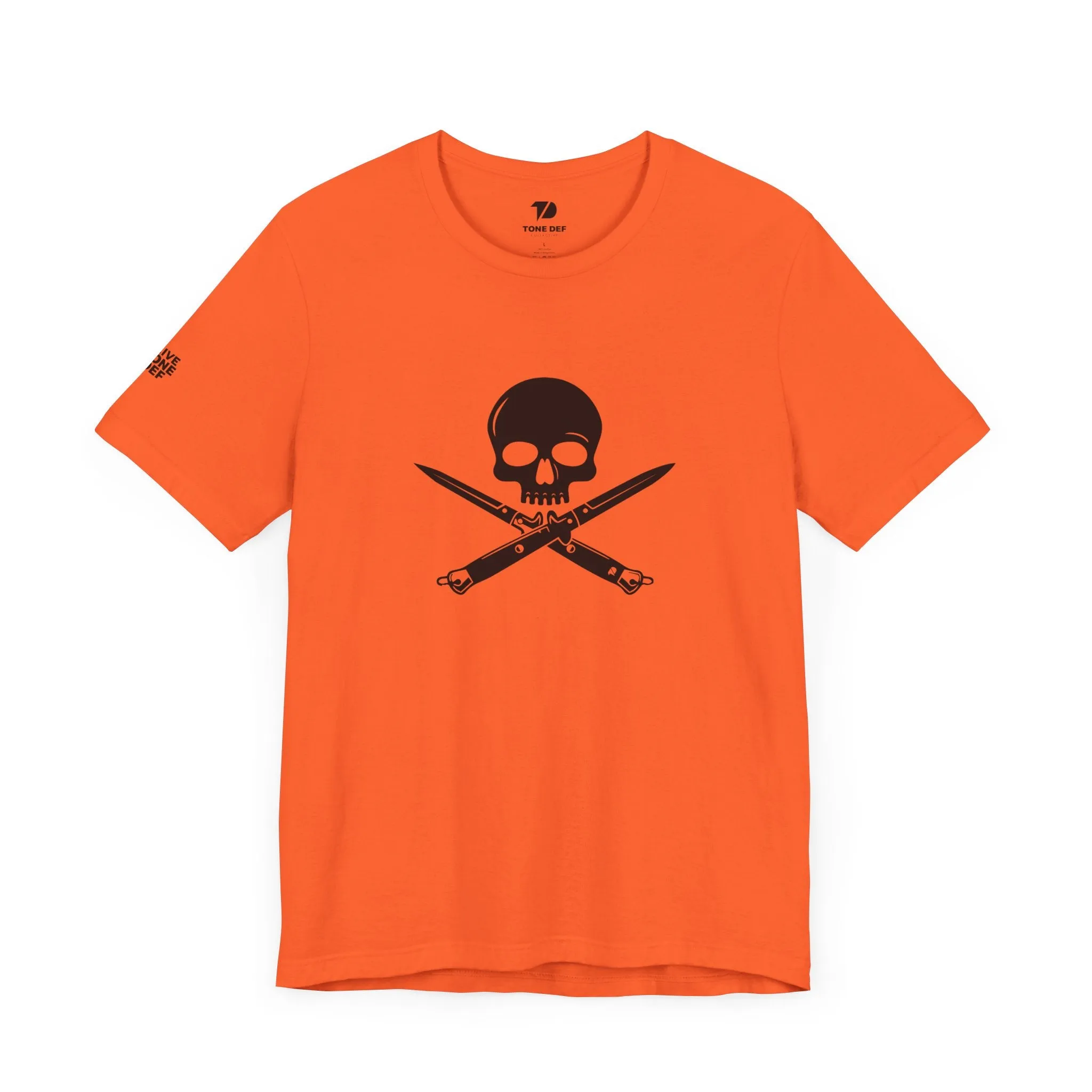 Skull & Switch Blades - Unisex Jersey Short Sleeve Tee