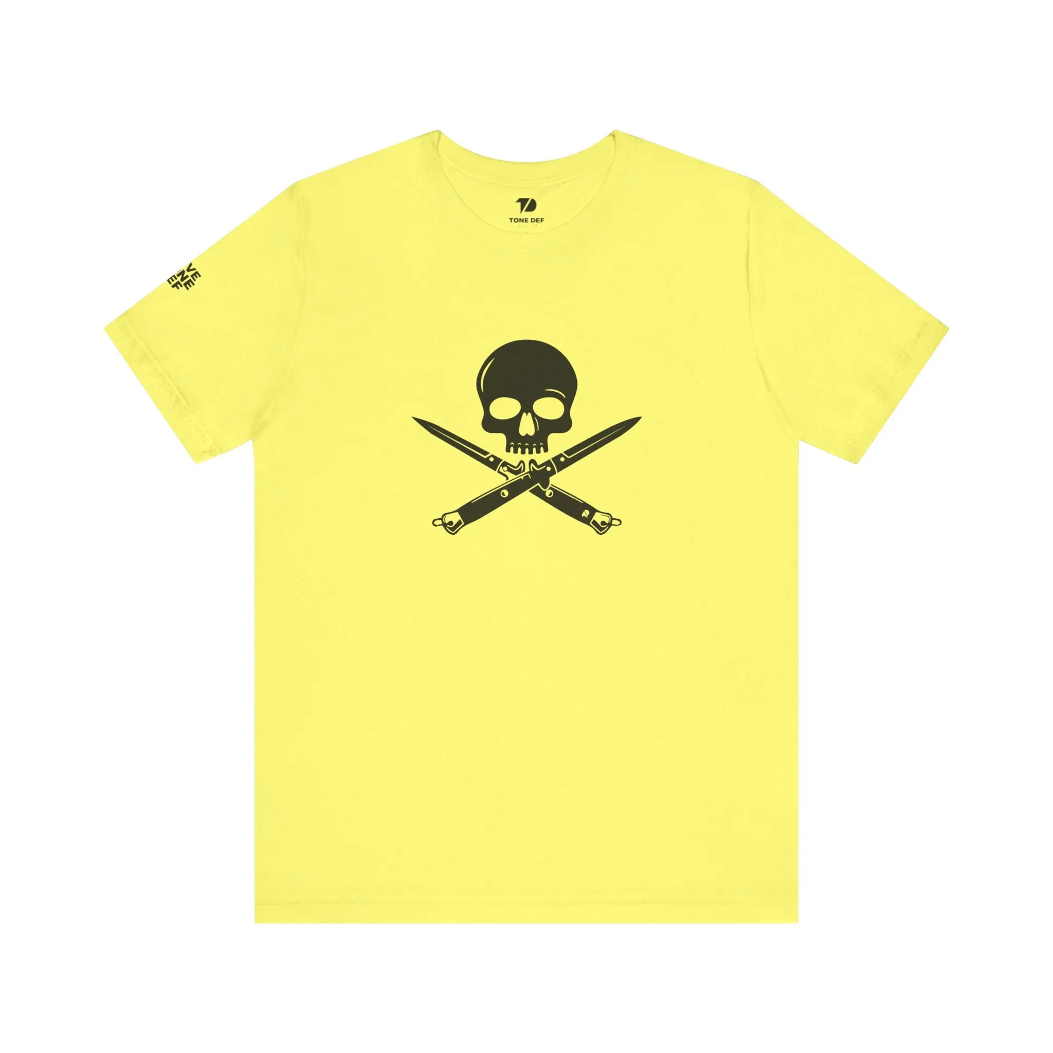 Skull & Switch Blades - Unisex Jersey Short Sleeve Tee