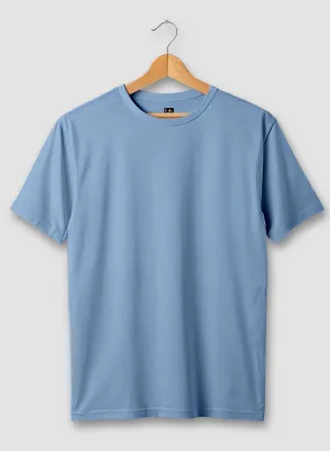Sky Blue Half Sleeve T-Shirt