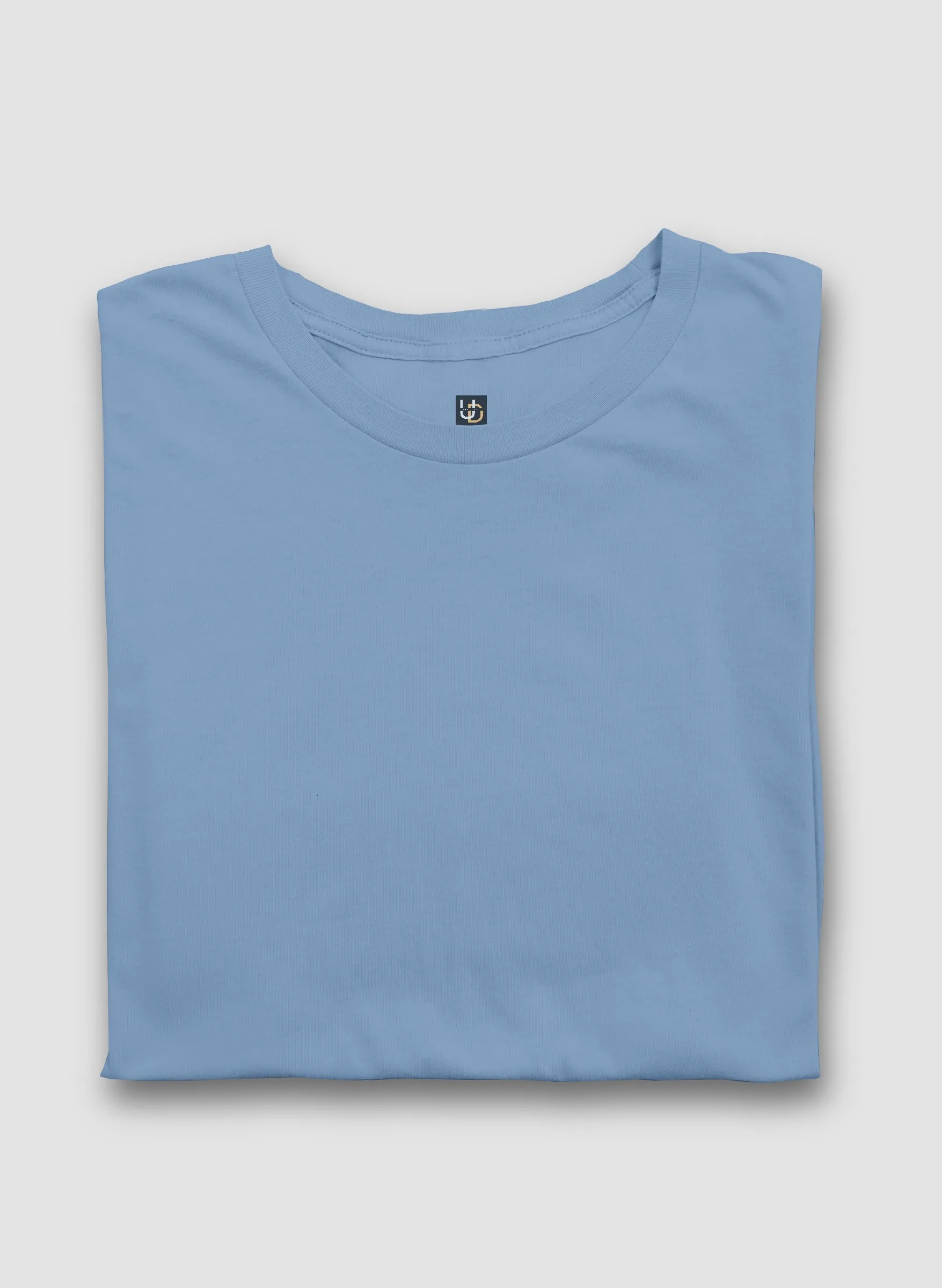 Sky Blue Half Sleeve T-Shirt