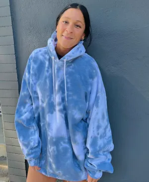 Smokey Grey Tie Dye Hoodie