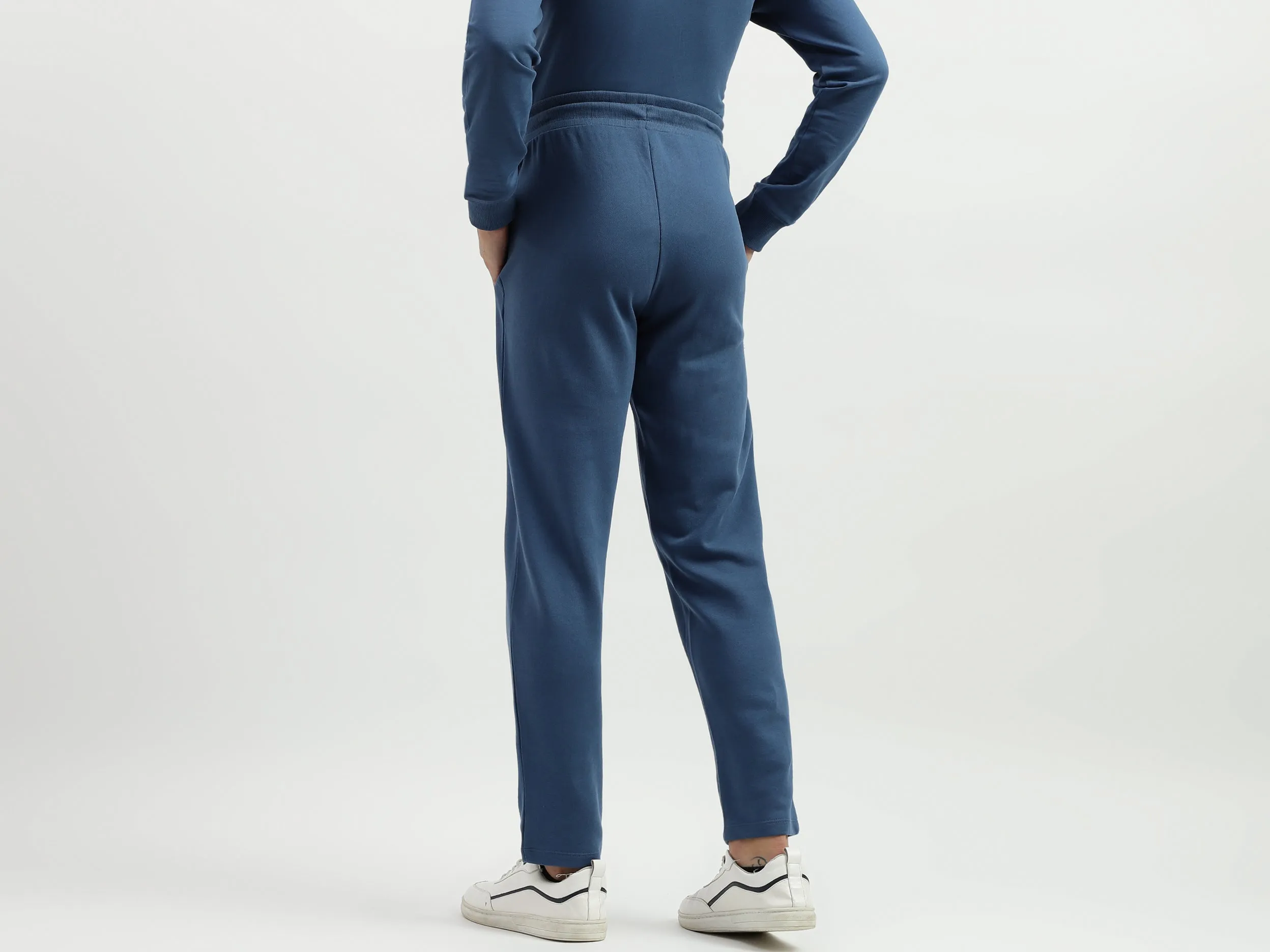 Solid Regular Fit Trackpants