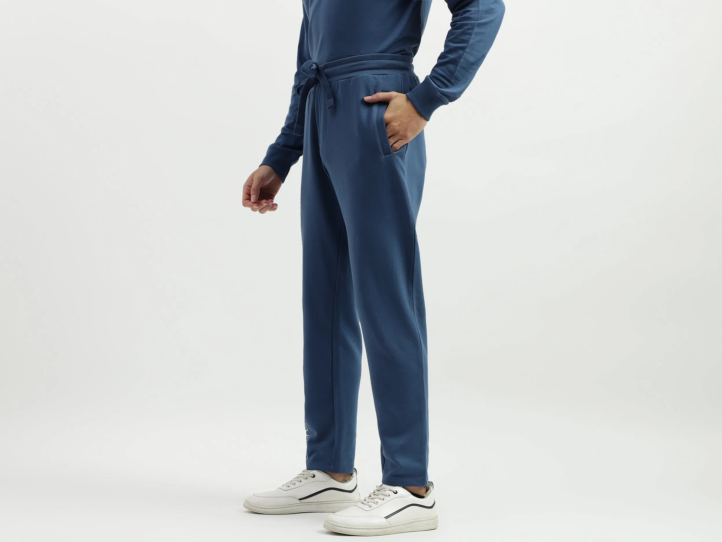 Solid Regular Fit Trackpants