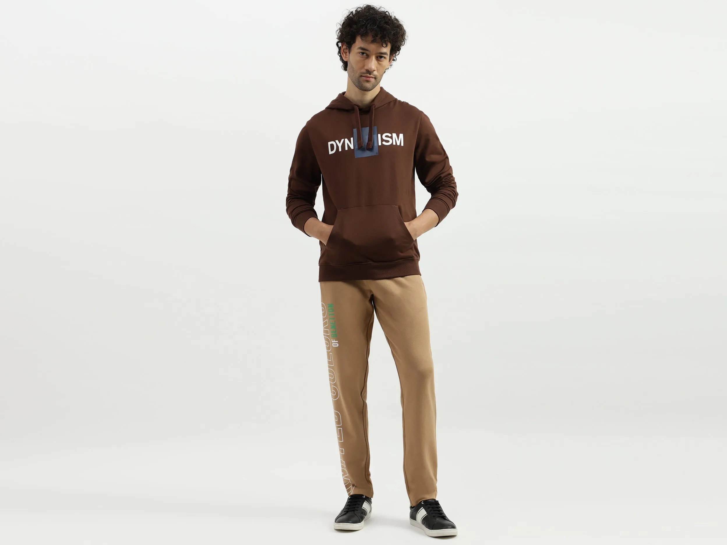 Solid Regular Fit Trackpants