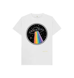 Space Ship Short  Sleeve Kids Tee