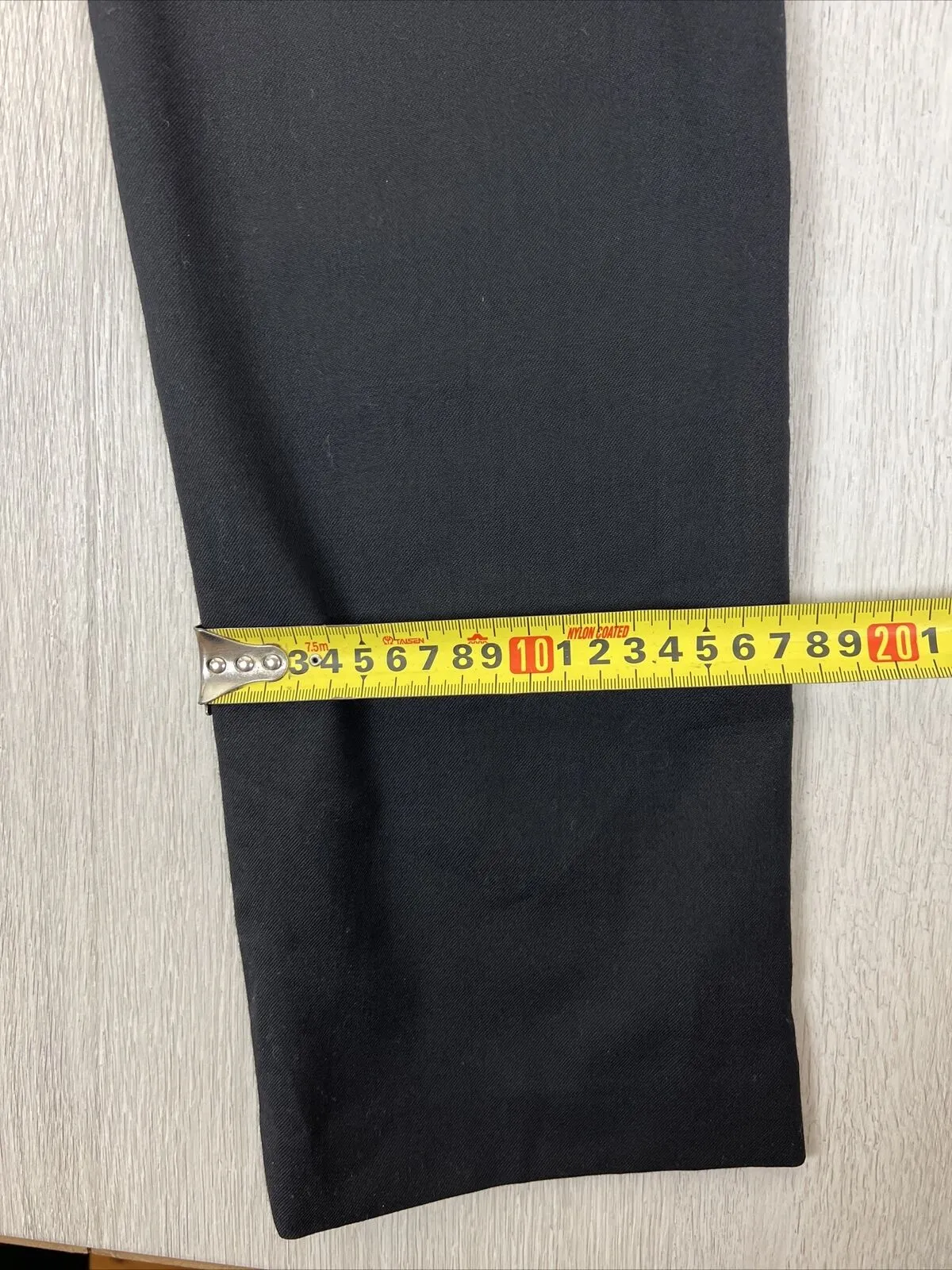 Sportscraft Womens Black Wool Blend Dress Pants Size 10