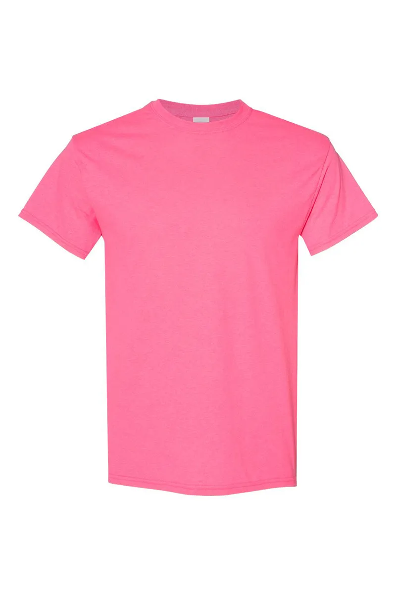 Star Eyes Pink Cheetah Short Sleeve Relaxed Fit T-Shirt