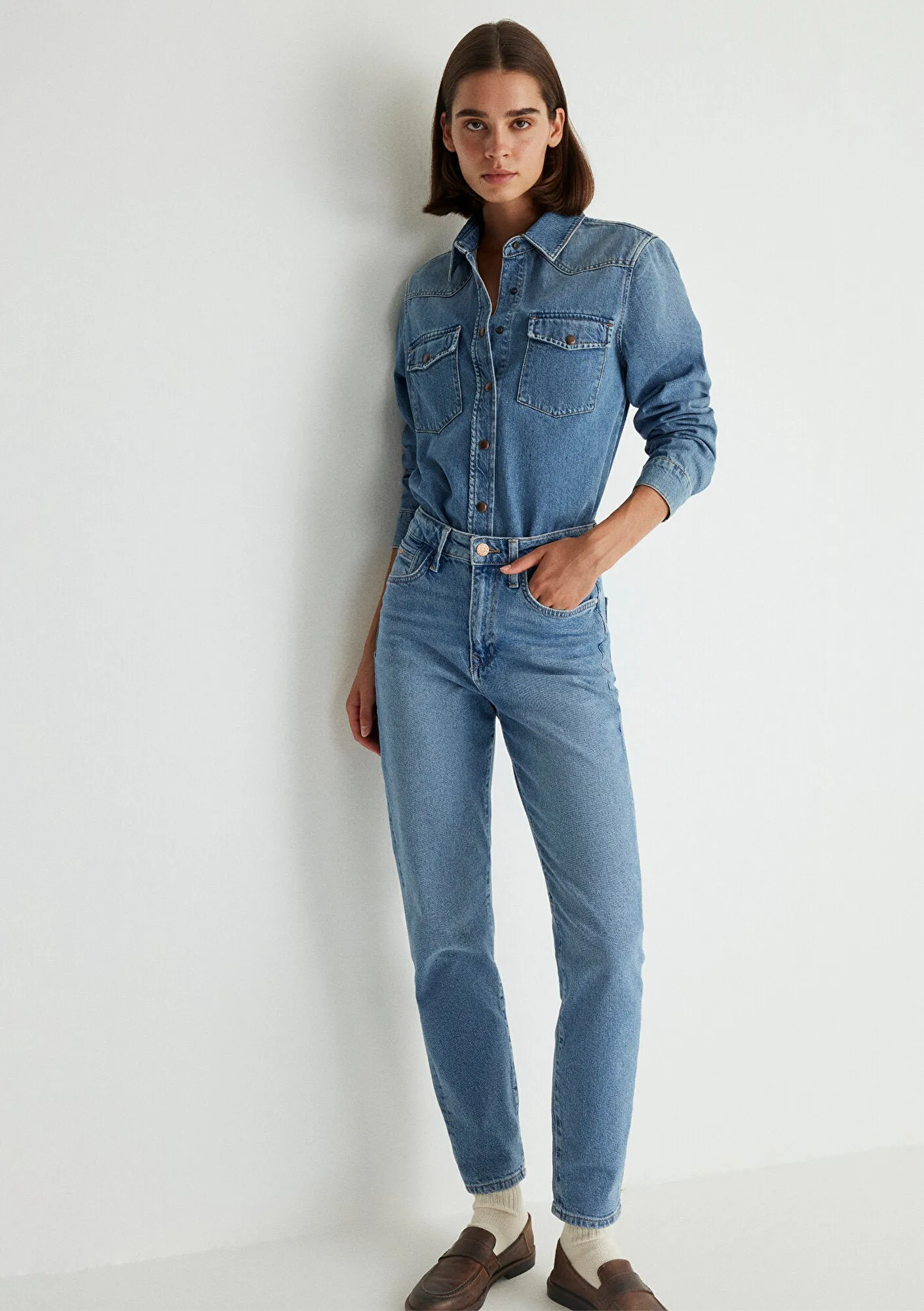 Star Light Brushed 90s Jean Pants