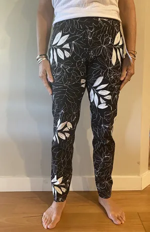 Straight Leg Pant - Floral - Peck & Peck
