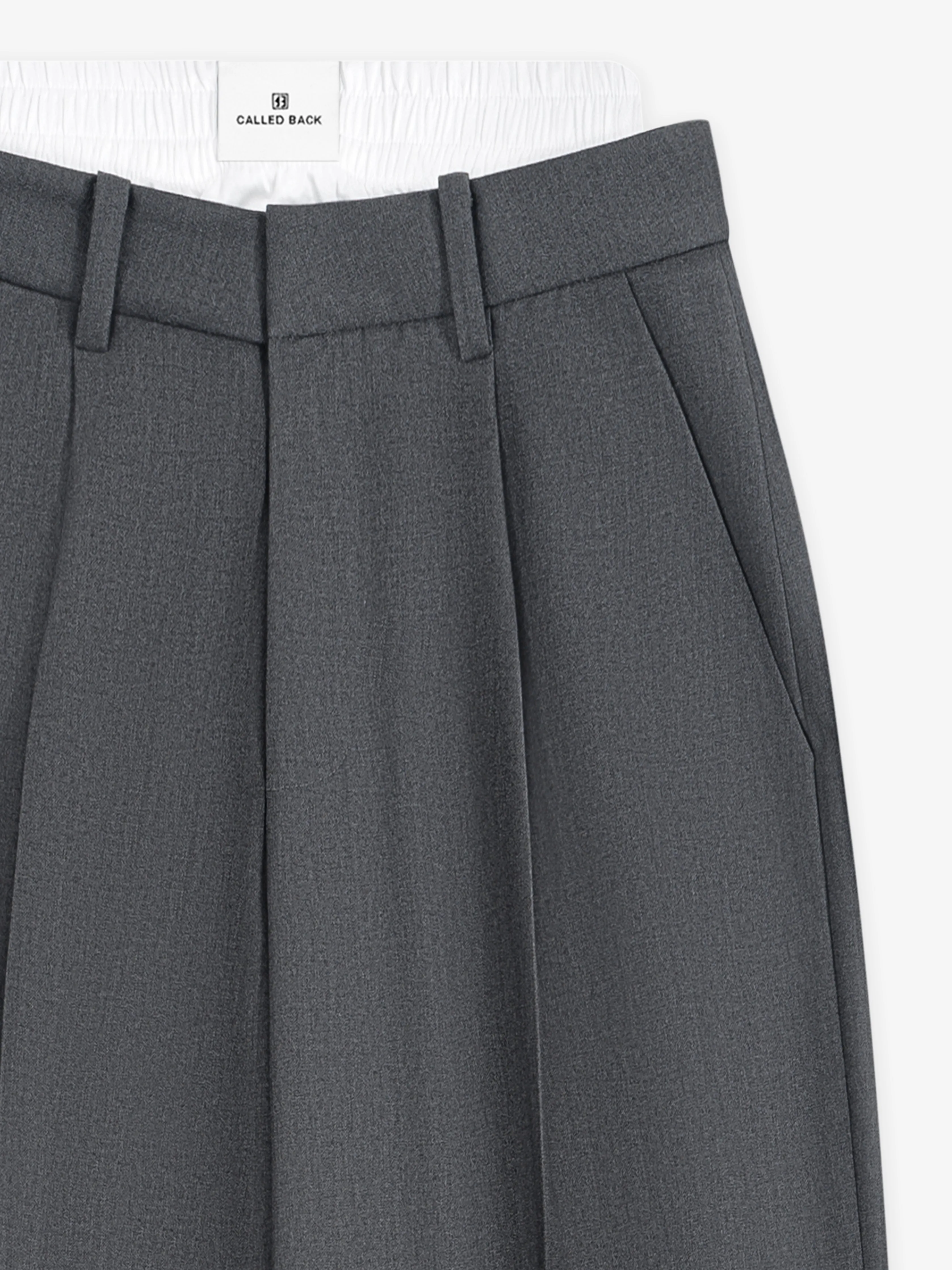 Straight-leg pants