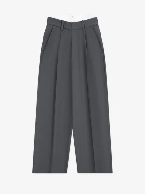 Straight-leg pants