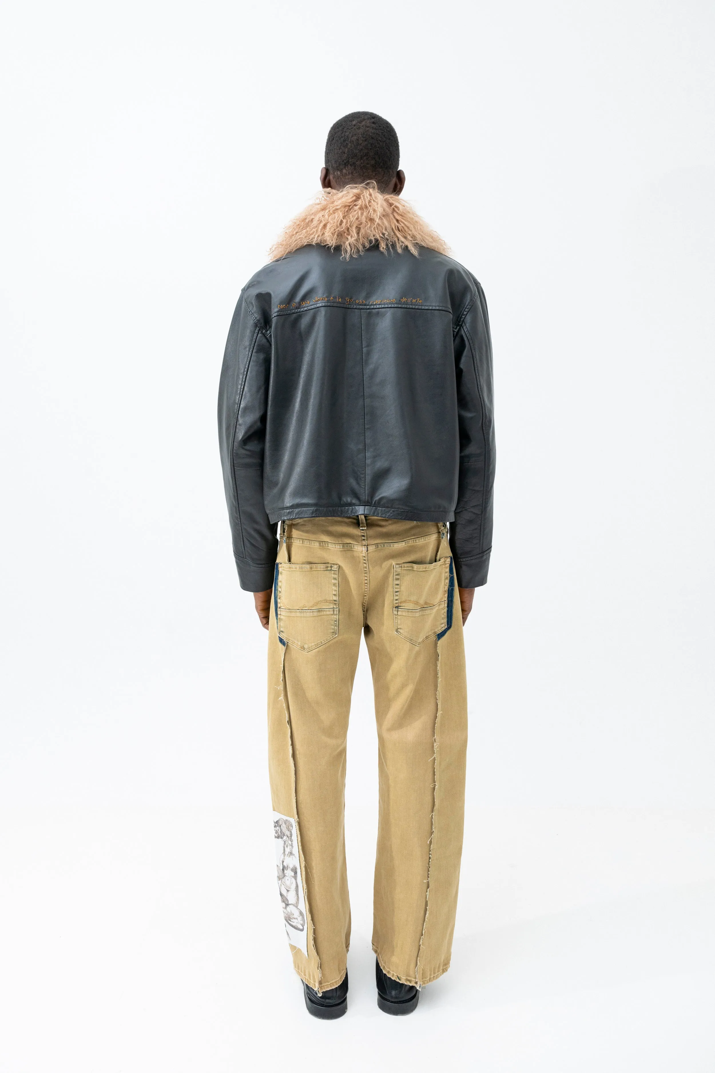 STRAIGHT PATCH PANTS