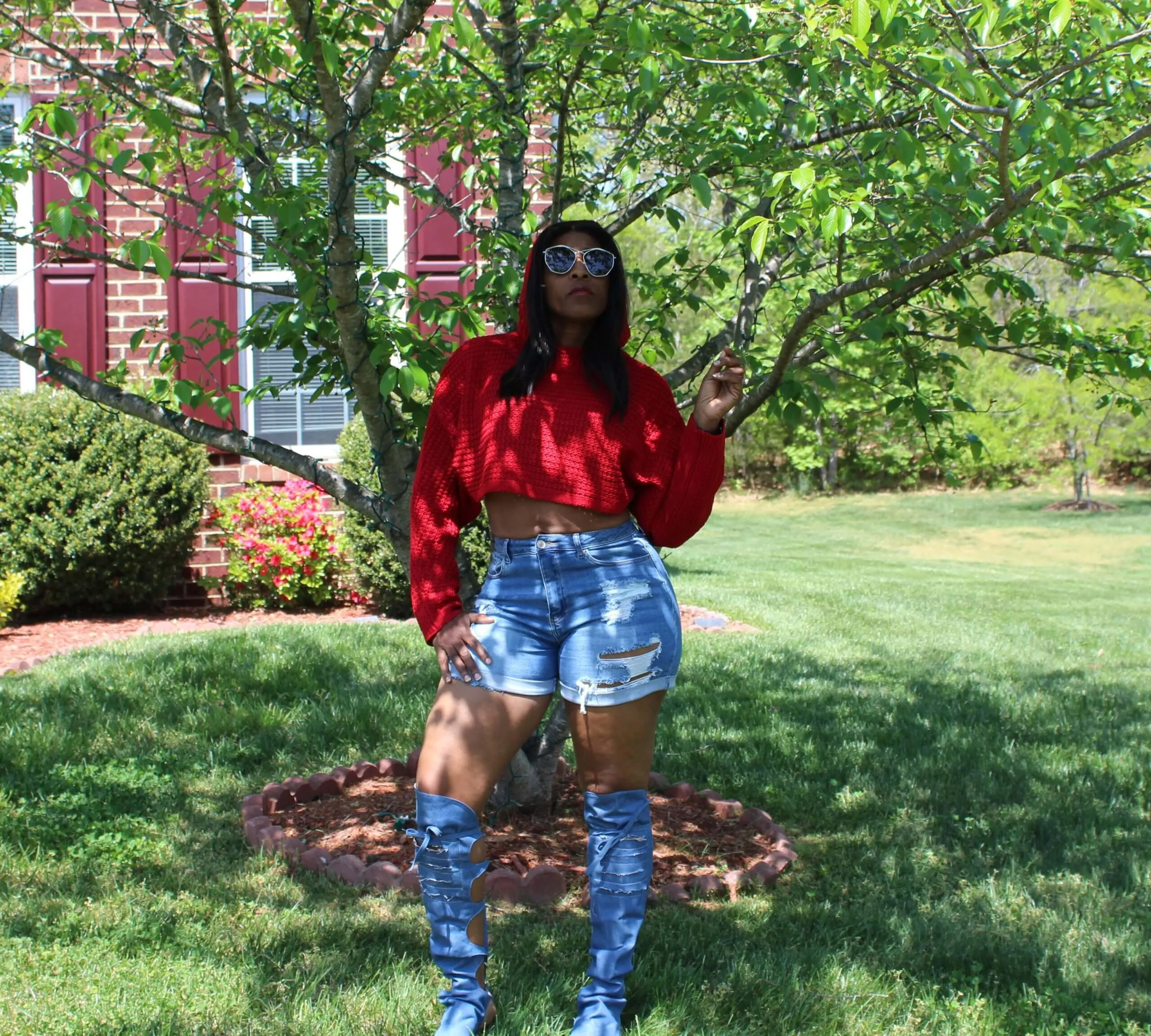 Sugar & Spice Knit Crop Tops