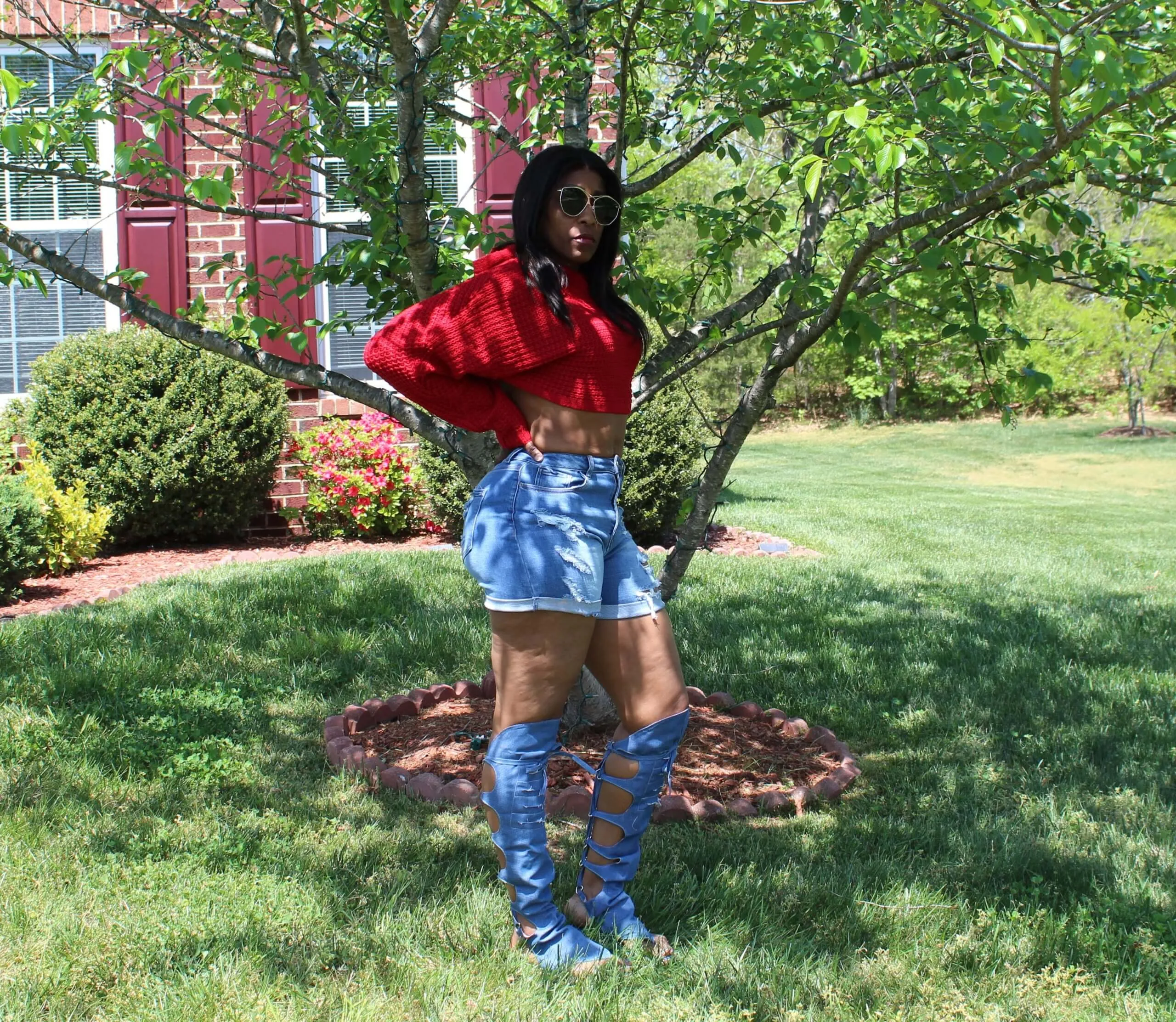 Sugar & Spice Knit Crop Tops