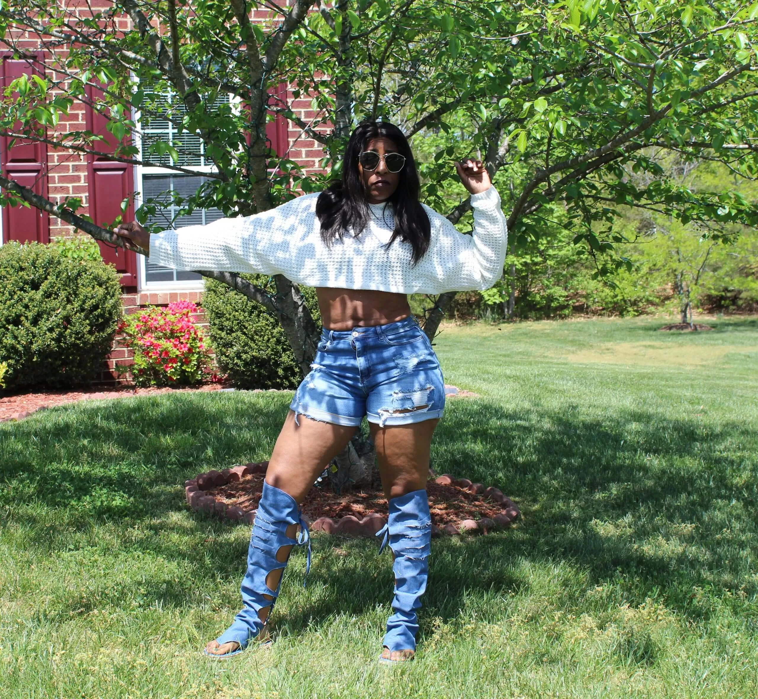 Sugar & Spice Knit Crop Tops