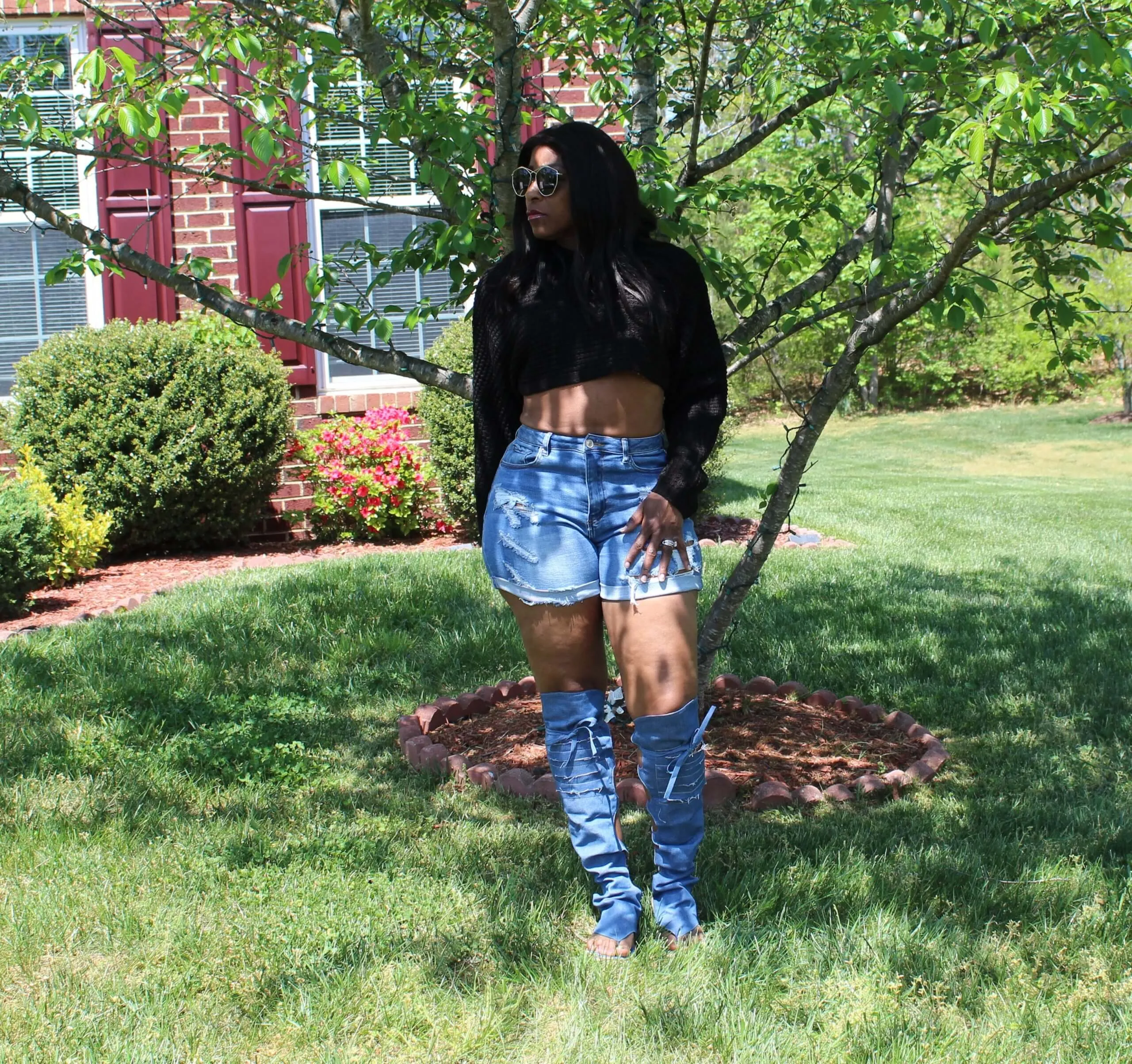 Sugar & Spice Knit Crop Tops